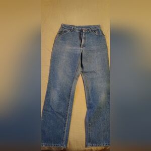 Classic LLBEAN Mom Jeans Size 12 High Waist
